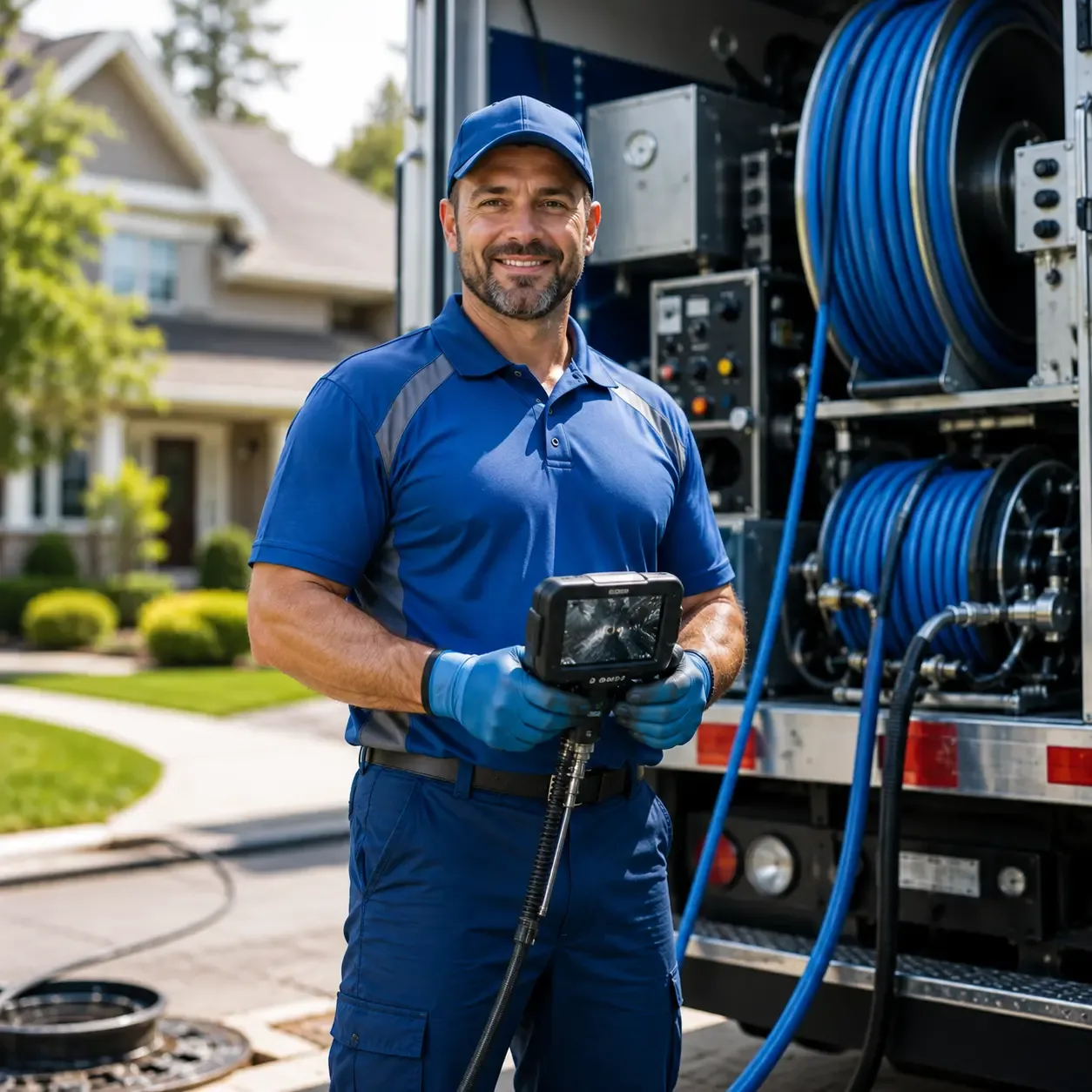 Local outdoor drain cleaning specialists in Vinton, IA